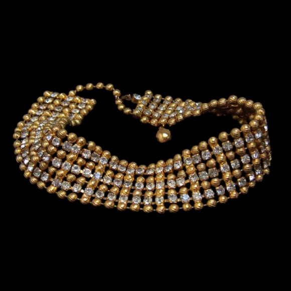 Kenneth Jay Lane Jewelry - Kenneth Jay Lane Vintage Rhinestone Choker